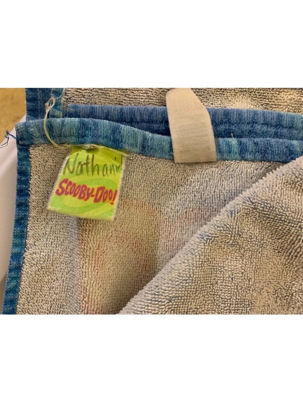 Vintage Scooby Doo beach towel all over print with Water Skiing Scooby‎ Doo